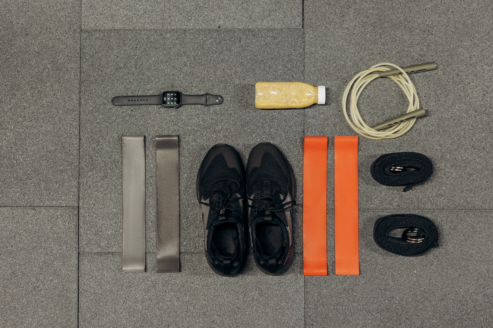 Exercise Tools On Gray Surface